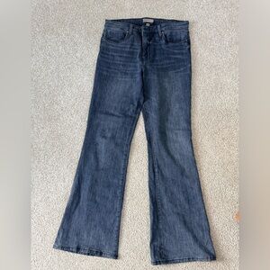 Kut from the Kloth Ana Ab Fab Dark Blue Flare Jeans